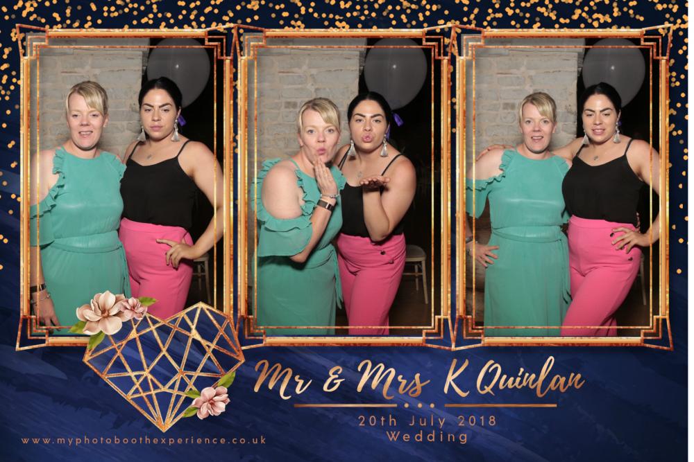Mr & Mrs K Quinlan | View more photos from the event at gallery.myphotoboothexperience.co.uk/u/MyPhotoBoothExperienceLtd/Mr-Mrs-K-Quinlan